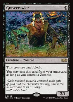 MTG - 4 x Gravecrawler - Tarkir: Dragonstorm - Playset 4x x4 - Image 2
