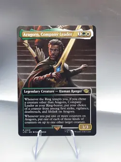 Aragorn, Company Leader (Borderless) Universes Beyond: the Lord of the Rings:... - Image 3