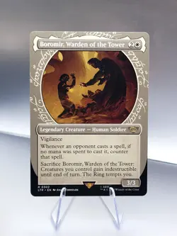 Boromir, Warden of the Tower (Showcase) Universes Beyond: the Lord of the Rings: - Image 1