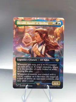 Elrond, Master of Healing (Borderless) Universes Beyond: the Lord of the Rings: - Image 1