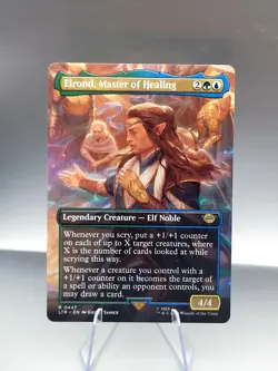 Elrond, Master of Healing (Borderless) Universes Beyond: the Lord of the Rings: - Image 3