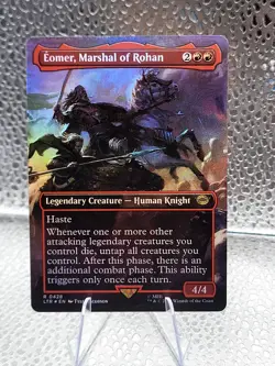 Eomer, Marshal of Rohan (Borderless) Universes Beyond: the Lord of the Rings:... - Image 1