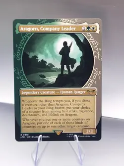 Aragorn, Company Leader (Showcase) Universes Beyond: the Lord of the Rings:... - Image 3