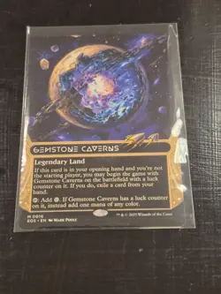 Gemstone Caverns (0016) (Borderless) Edge of Eternities: Stellar Sights Regular - Image 1