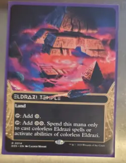 Eldrazi Temple (0014) (Borderless) Edge of Eternities: Stellar Sights Regular - Image 2