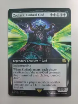 MTG Zodiark, Umbral God Final Fantasy Foil Extended Art Rare - Image 2