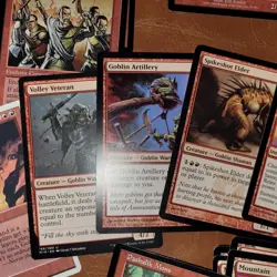 Pashalik Mons's GOBLINS Pure Red Tribal Commander Deck ALL 100 Magic Cards MTG - Image 17