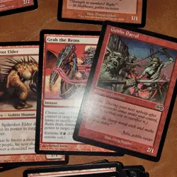 Pashalik Mons's GOBLINS Pure Red Tribal Commander Deck ALL 100 Magic Cards MTG - Image 4