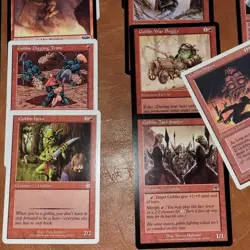 Pashalik Mons's GOBLINS Pure Red Tribal Commander Deck ALL 100 Magic Cards MTG - Image 6