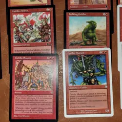 Pashalik Mons's GOBLINS Pure Red Tribal Commander Deck ALL 100 Magic Cards MTG - Image 7