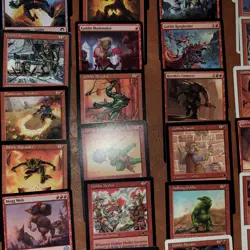 Pashalik Mons's GOBLINS Pure Red Tribal Commander Deck ALL 100 Magic Cards MTG - Image 9