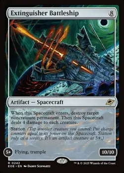 x1 Extinguisher Battleship R MTG Edge of Eternities M/NM, English - Image 2