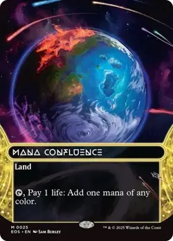 MtG Edge of Eternities - Mana Confluence - Borderless (Non-Foil) NM - Image 2