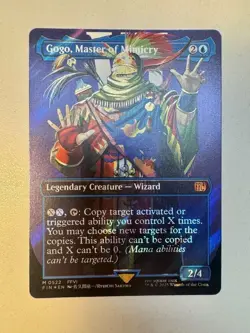 MTG Final Fantasy Gogo, Master of Mimicry (Borderless) (Surge Foil) Near Mint - Image 1