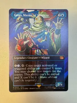 MTG Final Fantasy Gogo, Master of Mimicry (Borderless) (Surge Foil) Near Mint - Image 2