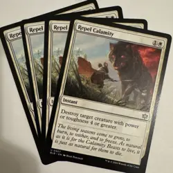 Repel Calamity (X4) Playset Bloomburrow MTG (BLB) | In Hand Ships Now! MM - Image 2