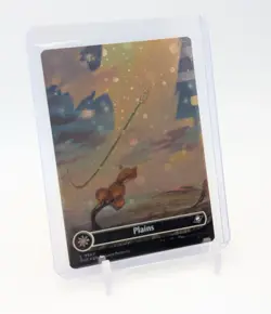 MTG - Plains (0367) - Borderless Galaxy Foil - Edge of Eternities NM - Image 1