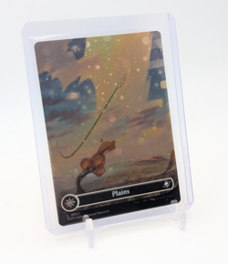 MTG - Plains (0367) - Borderless Galaxy Foil - Edge of Eternities NM - Image 3