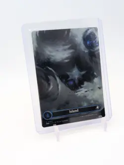 MTG - Island (0368) - Borderless Galaxy Foil - Edge of Eternities NM - Image 1
