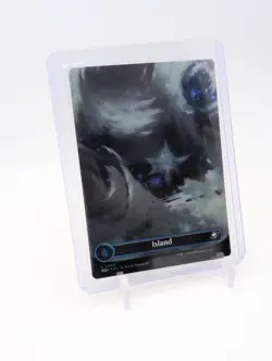 MTG - Island (0368) - Borderless Galaxy Foil - Edge of Eternities NM - Image 3