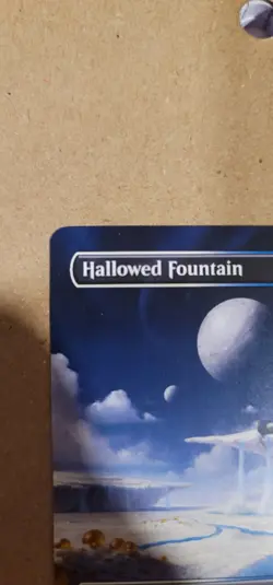 MTG BORDERLESS Hallowed Fountain Unfinity - Image 3