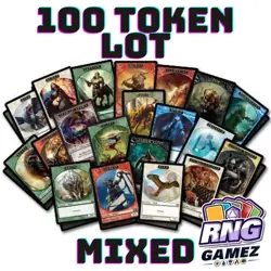 100 Magic: The Gathering Token Lot - Minimal Duplication, Various Sets - Image 2