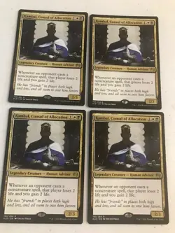 Magic the Gathering Kambal, Consul of Allocation x 4 Kaladesh Regular - Image 1