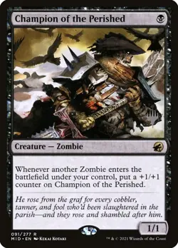 MTG Champion of the Perished  Stamped ** Midnight Promos ** English (NM) - Image 1