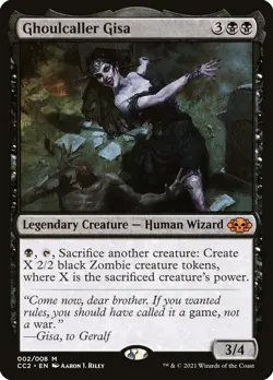 MTG Ghoulcaller Gisa ** Commander Collection: Black ** English (NM) - Image 3