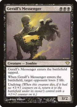 MTG Geralf's Messenger ** Dark Ascension ** English (MP) - Image 1