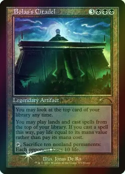 MTG Bolas's Citadel Foil ** Love Your LGS 2021 ** English (NM) - Image 1