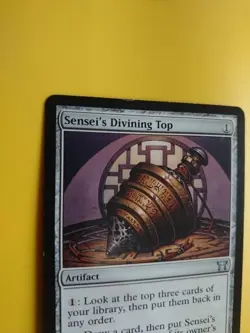 Sensei's Divining Top. Artifact. Champions of Kamigawa Magic the Gathering Card. - Image 4