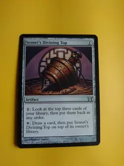 Sensei's Divining Top. Artifact. Champions of Kamigawa Magic the Gathering Card. - Image 7