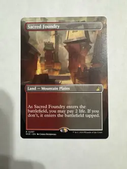 Sacred Foundry (Borderless) Ravnica Remastered Regular - Image 9