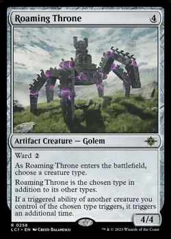 MTG Roaming Throne ** The Lost Caverns of Ixalan ** English (NM) - Image 1