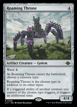 MTG Roaming Throne ** The Lost Caverns of Ixalan ** English (NM) - Image 3