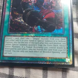 Yugioh Branded Opening Quarter Century Secret Rare RA03-EN070 1st Ed NM - Image 2
