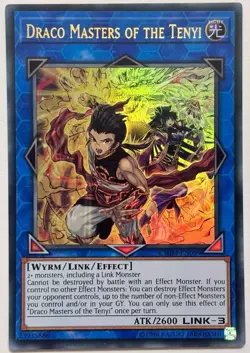 CHIM-EN099 Draco Masters of the Tenyi - Ultra Rare Unlimited Near Mint YuGiOh - Image 1