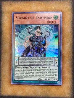 Yugioh Servant of Endymion OP12-EN008 Super Rare LP - Image 1