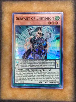 Yugioh Servant of Endymion OP12-EN008 Super Rare LP - Image 2