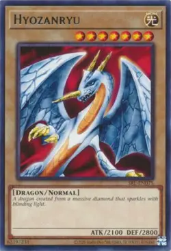 Yu-Gi-Oh Card 25th Anniversary - SRL-EN075 - HYOZANRYU (rare) - NM/Mint - Image 1