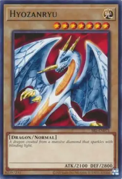 Yu-Gi-Oh Card 25th Anniversary - SRL-EN075 - HYOZANRYU (rare) - NM/Mint - Image 2