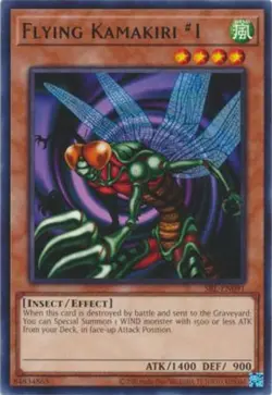 Yu-Gi-Oh Card 25th Anniversary - SRL-EN091 - FLYING KAMAKIRI #1 (rare) - NM/Mint - Image 1