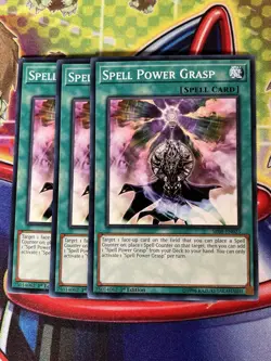 Yugioh Spell Power Grasp SR08-EN025 Playset - Image 3