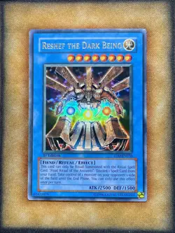 Yugioh Reshef the Dark Being TLM-EN033 Ultra Rare 1st Ed LP - Image 2