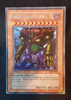 Yu-Gi-Oh Gate Guardian MRD-E000 1st Edition - Image 3