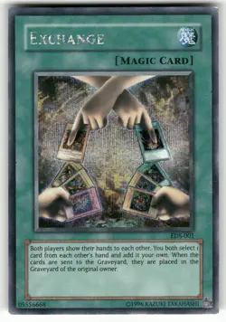 Exchange Eternal Duelist Soul Secret Rare Yugioh Moderately played - Image 3