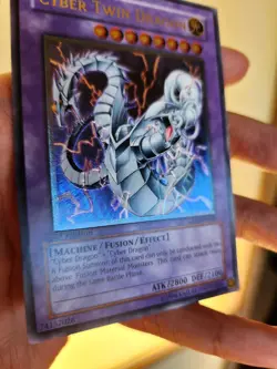 Yugioh! Cyber Twin Dragon CRV-EN035 Ultimate Rare 1st Edition NM/Mint - Image 10