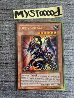 Yu-gi-oh! Card Des Volstgaph GLD2-FR002 Gold Rare French Used - Image 16