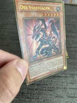 Yu-gi-oh! Card Des Volstgaph GLD2-FR002 Gold Rare French Used - Image 9